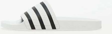 adidas Adilette White/ Core Black/ White
