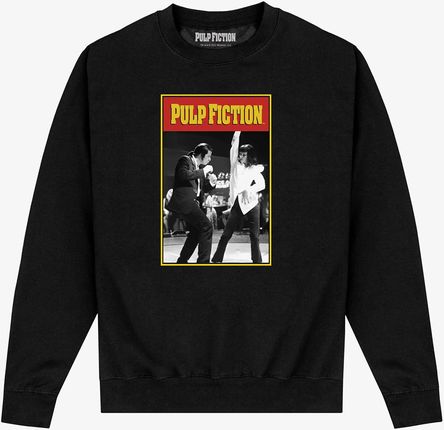 Queens Pulp Fiction - Pulp Fiction Dance Portrait Unisex Sweatshirt Black