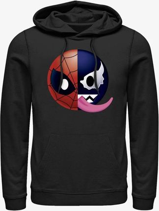 Queens Marvel Spider-Man Classic - Venoman Emoji Unisex Hoodie Black