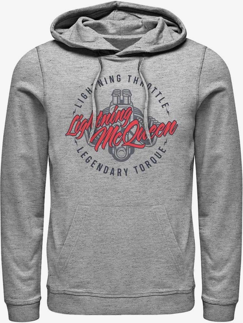 McQueen Lancers Poly Grey Zip Hoodie
