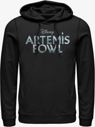 Queens Disney Classics Artemis Fowl - Metallic Logo Unisex Hoodie Black