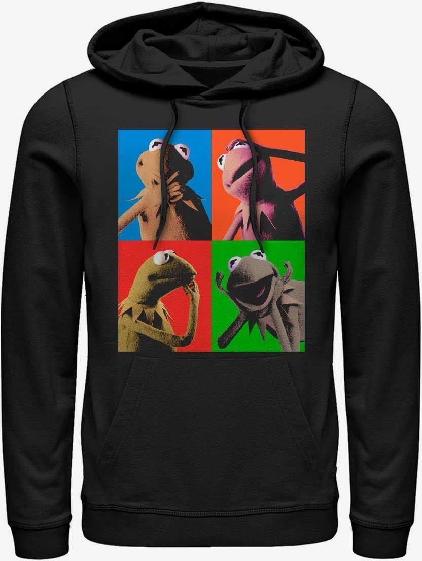 Queens Disney Classics Muppets Kermit Pop Unisex Hoodie Black Ceny