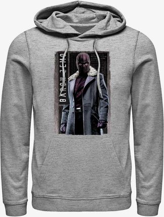 Queens Marvel The Falcon and the Winter Soldier - Baron Panel Unisex Hoodie Heather Grey