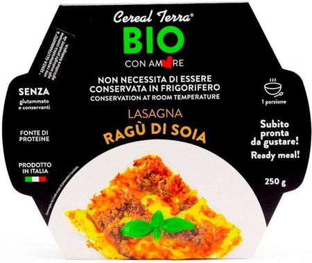 Cereal Terra Lasagne Z Sosem Sojowym Ragu Bio 250g