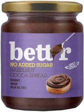 Zdjęcie Bett'R Krem Orzechy Laskowe & Kakao Bez Dodatku Cukru Bio 250g - Puławy