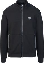 Męska Bluza Ea7 Emporio Armani Train Premium Shield M T-Top FZ VI PA 8Npm19Pj4Ez1200 – Czarny