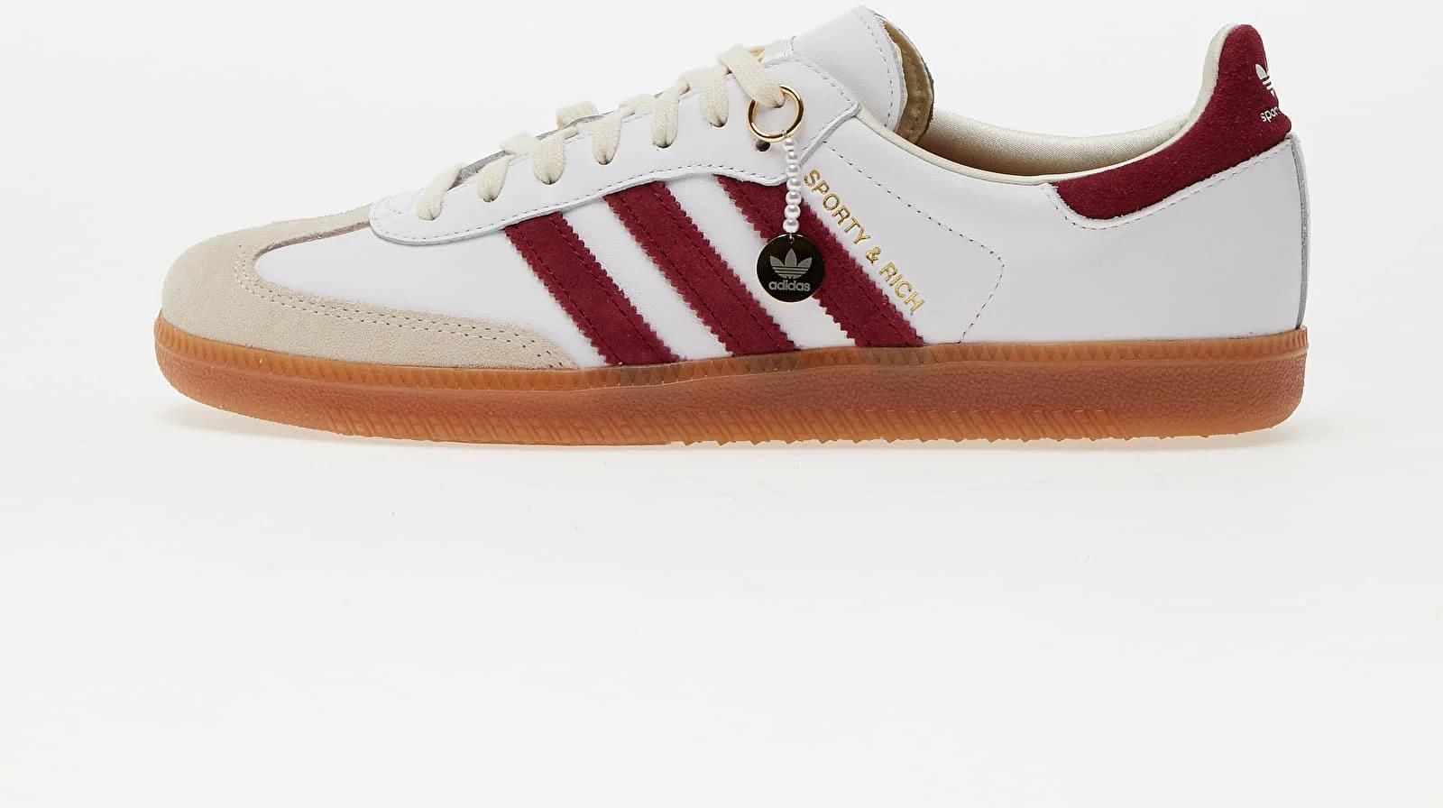 Sporty & Rich × adidas Samba OG adidas Samba OG Sporty & Rich White Black – TheShoeBox.pl