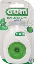 Gum Butlerweave Wax and Menthol Floss Nić dentystyczna 55m