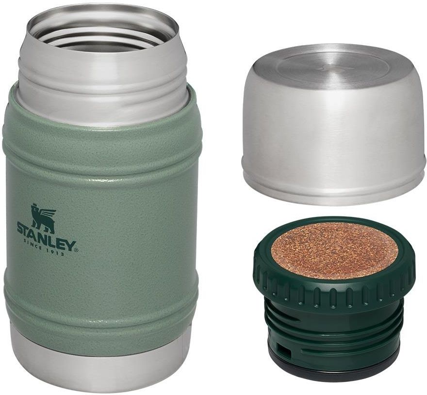 Stanley The Artisan Thermal Food Jar 0.5L Hammertone Green - Stanley The  Artisan Thermal Food Jar 0.5L Hammertone Green