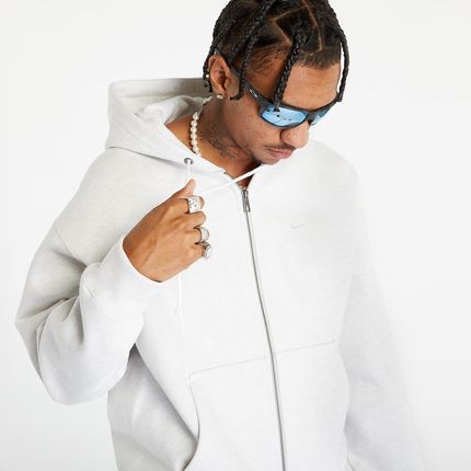 【Nike】ナイキ SOLO SWOOSH FULL-ZIP HOODIE パーカー Nike Solo Swoosh Full-Zip Hoodie Black/ White - Ceny i