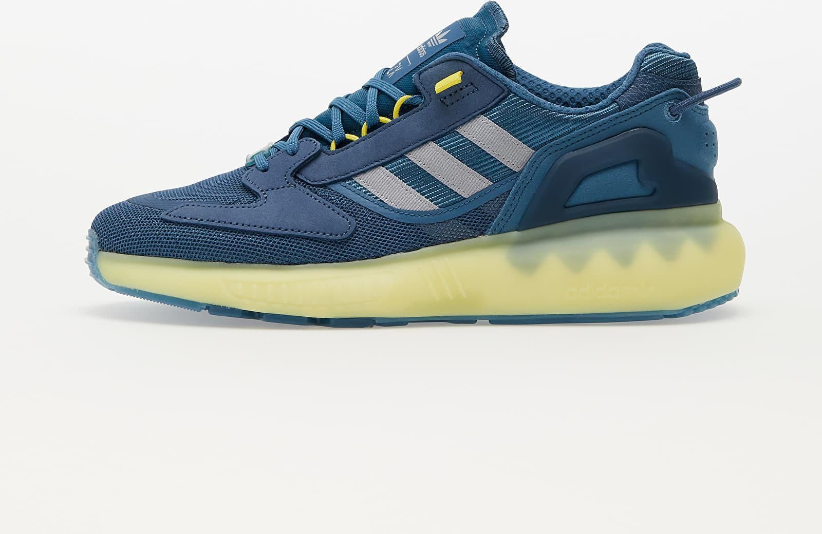 メッシ27.5 Adidas Originals ZX 5K BOOST Alter Blue/ Silver Mate/ Wonste