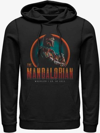 Queens Star Wars: The Mandalorian - Madeworn Mando Unisex Hoodie Black