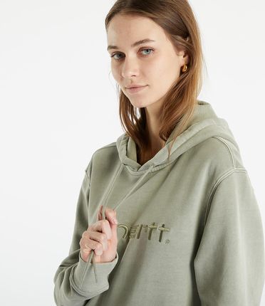 Carhartt WIP Hooded Duster Sweat UNISEX Yucca Garment Dyed