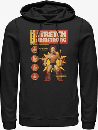 Queens Hasbro Stretch Armstrong - Vintage Comic Cover Unisex Hoodie Black