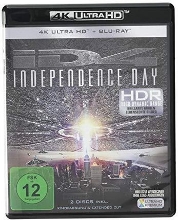 Independence Day (Dzień Niepodległości) (Blu-Ray 4K)+(Blu-Ray)