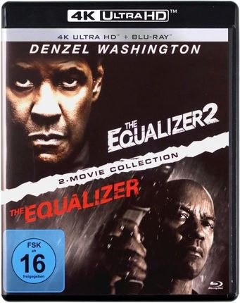 The Equalizer 1-2 (Bez litości 1-2) (2xBlu-Ray 4K)+(2xBlu-Ray)