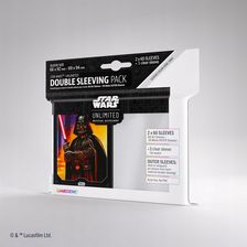 Zdjęcie Gamegenic Star Wars Unlimited Double Sleeving Pack Darth Vader - Poznań