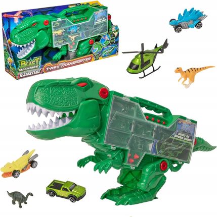 Hti Transporter Dinozaur T-Rex Z Autkami Teamsterz