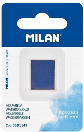 Farba Akwarelowa Kostka Błękit Indygo Milan