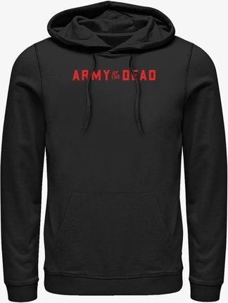 Queens Netflix Army Of The Dead - Red Logo Unisex Hoodie Black