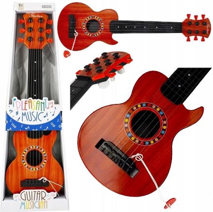 Qulki Gitara Dla Dzieci Ukulele Duża Struny Instrument Gitarka Dziecięca