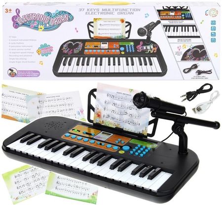 Nobo Kids Keyboard Organy Pianinko Z Mikrofonem Dla Dzieci
