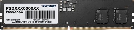 Patriot Signature 16GB [1x16GB 5600MHz DDR5 CL46 DIMM] (PSD516G560081)