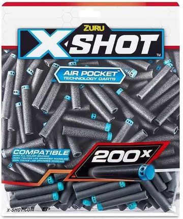 ZURU X-SHOT Excel Zestaw 200 strzałek 36592 - Ceny i opinie - Ceneo.pl
