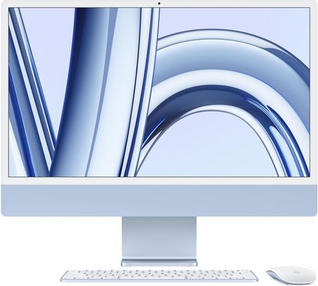 Apple iMac M3 24"/16GB/256GB Niebieski (MQRC3ZEAR1)