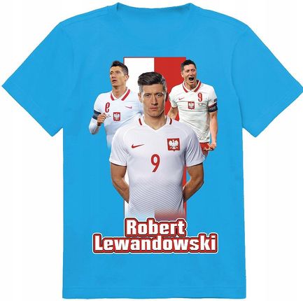 T-shirt Koszulka Dziecięca Dla Dziecka Robert Lewandowski 128 Jakość