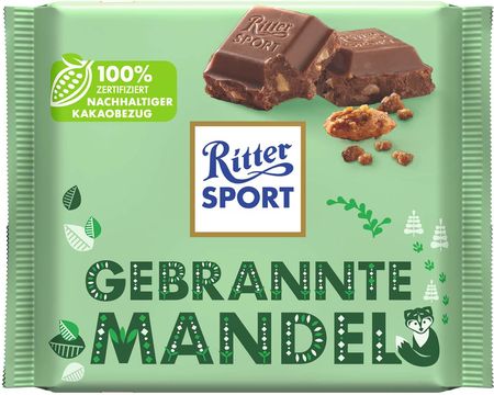 Ritter Sport Gebrannte Mandel Czekolada 100g