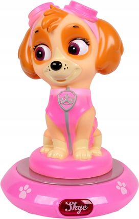Psi Patrol Skye Różowa Lampka Nocna 3D, Figurka