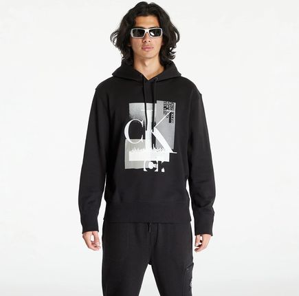 Calvin Klein Jeans Connected Layer Land Hoodie Black