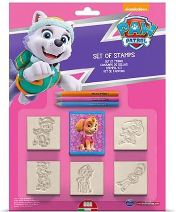 Peterkin Dante Pieczątki Paw Patrol Psi Dla Dziewczynek 5Szt. Blister 059139 Multiprint