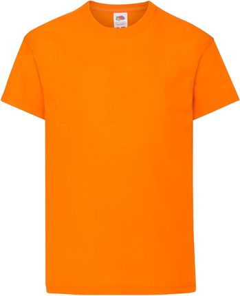 Dziecięca Koszulka T-shirt Modne Orange 140