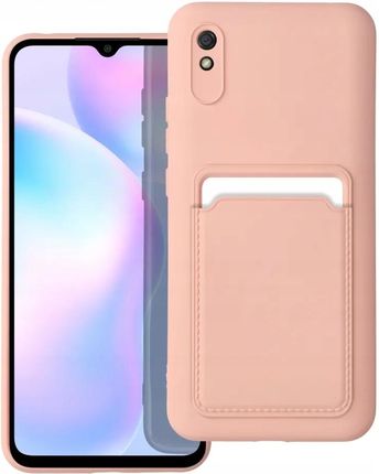 Forcell Futerał Card Case Do Xiaomi Redmi 9A 9At Różowy
