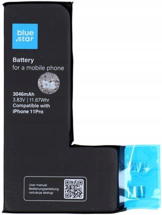 Blue Star Bateria Bez Bms Iphone 11 Pro 3046 Mah