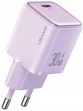 Usams Ład Siec 1Xusb C Pd30W 3A Only Head Pd3 0 Fast Charging Purpurowy