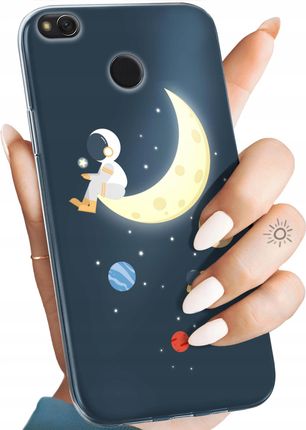 Hello Case Etui Do Xiaomi Redmi 4X Księżyc Gwiazdy Kosmos Planety Obudowa