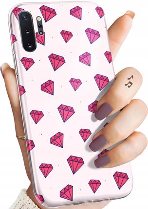 Hello Case Etui Do Samsung Galaxy Note 10 Plus Cyrkonie Diamenty Kryształy