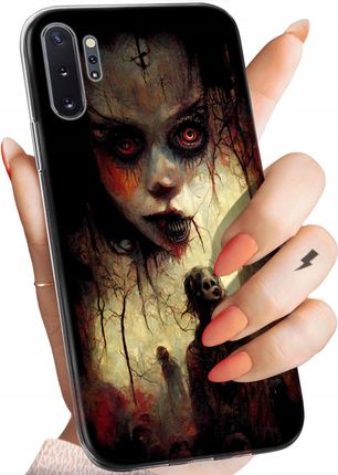 Hello Case Etui Do Samsung Galaxy Note 10 Plus Halloween Zombie Dynie Czaszki