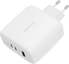Ricomm Ładowarka Sieciowa 120W Gan Rc1201 Eu 1Xusb A 2Xusb C Kabel Usb 2 1M