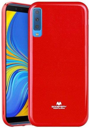 Vegacom Etui Mercur Samsung Galaxy A7 2018 Czerwone Ciemne