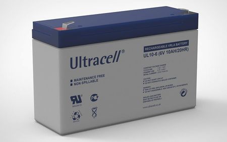 Ultracell AGM UL 6V 10Ah 38989