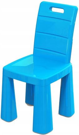 Krzesełko Dla Dziecka Niebieski Taboret Stolik