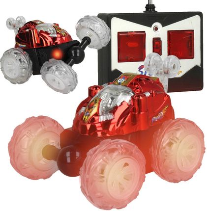 Elektrostator Samochód Twister Sterowany Pilotem Tańczy Obraca Czerwony Z328C