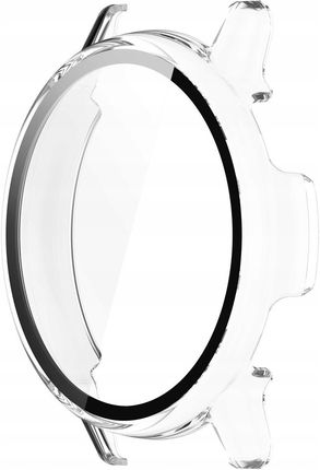 Bizon Etui Case Glass Watch Do Garmin Vivoactive 5 Przezroczyste