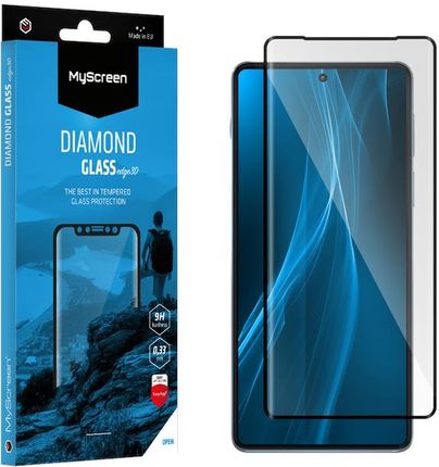 Lamel Technology Sp Z O Xiaomi Redmi Note 13 Pro Szkło Hartowane Na Cały Ekran Myscreen Diamond Glass Edge3D Czarna Ramka