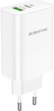 Borofone Ładowarka Sieciowa Bn10 Sunlight Usb Typ C Qc 3 0 Pd 65W Bia