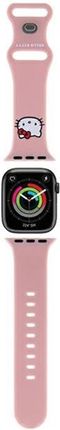 Hello Kitty Pasek Hkawmschblp Apple Watch 38 40 41Mm Różowy Pink Strap Silicone Head